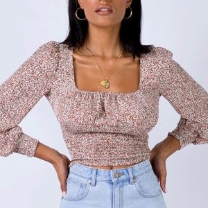 Princess Polly Connelly Floral Crop Top